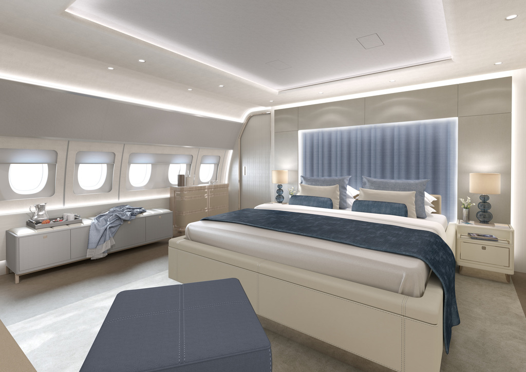 cabina Airbus ACJ340